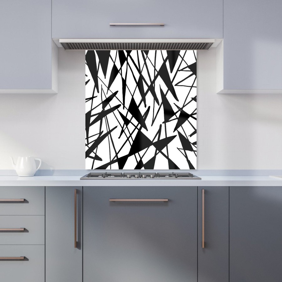 Click to view product details and reviews for Brush Abstract Pattern Kitchen Splashback W700mm X H750mm.