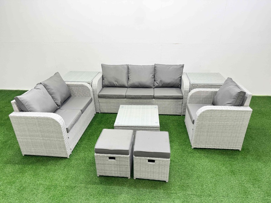 Click to view product details and reviews for Fimous Patio Pe Wicker 8 Seater Outdoor Rattan Furniture Sofa Sets With Square Coffee Table Reclining Chair Loveseat Sofa 3 Seater Sofa Stool 2 Side T. Click to view product details and reviews for Fimous Patio Pe Wicker 8 Seater Outdoor Rattan Furniture Sofa Sets With Square Coffee Table Reclining Chair Loveseat Sofa 3 Seater Sofa Stool 2 Side T.