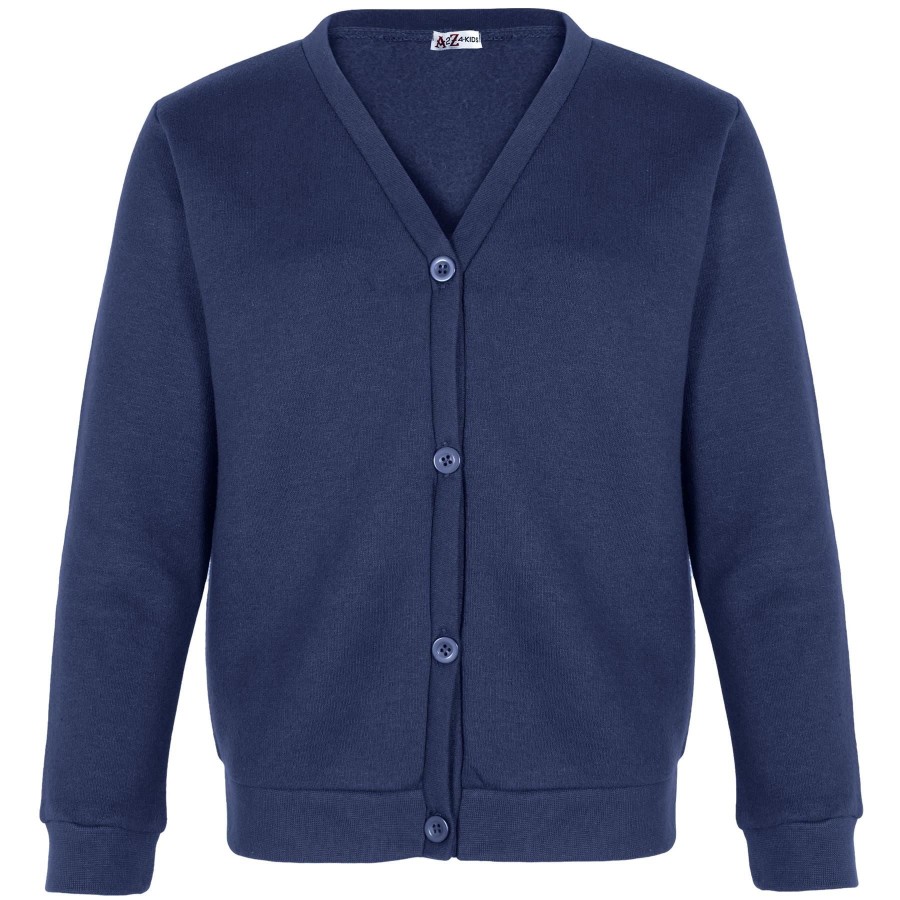 Click to view product details and reviews for Kids Girls Scouts School Uniform Cardigan Brushed Fleece Cardigan 9 10 Years Navy.