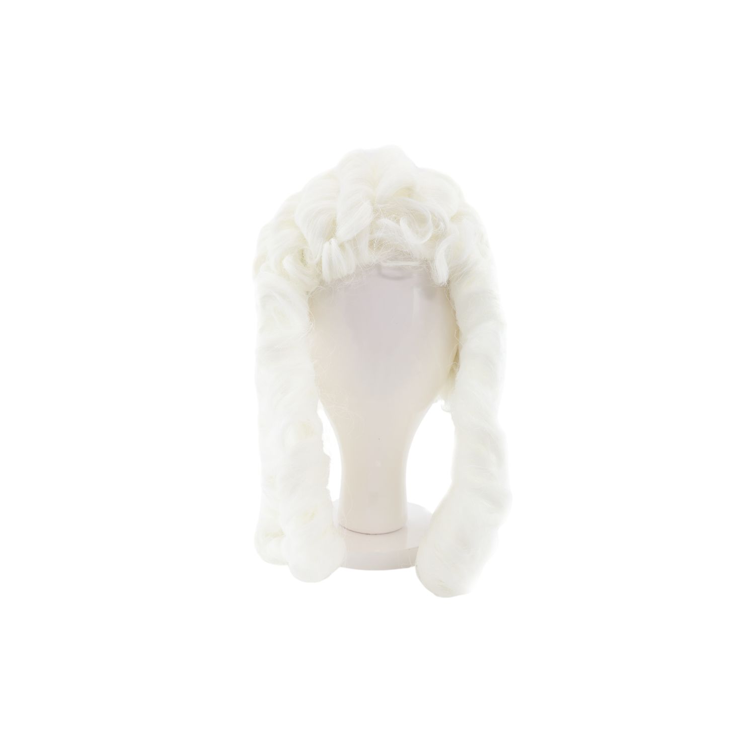 Click to view product details and reviews for Adults Judge Wig White Pack Of 1.