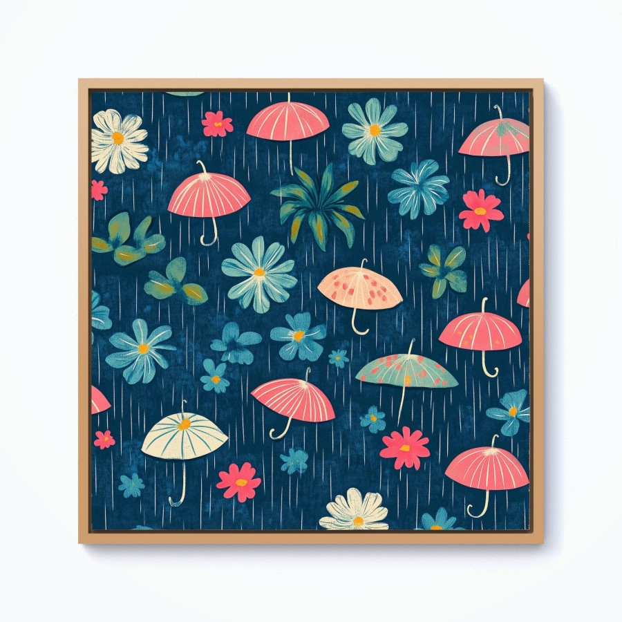 Click to view product details and reviews for Umbrellas In Spring Framed Canvas 10 X 10 Pine. Click to view product details and reviews for Umbrellas In Spring Framed Canvas 10 X 10 Pine.