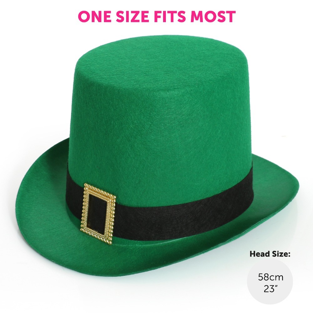 Adults Irish Leprechaun Costume & Red Beard