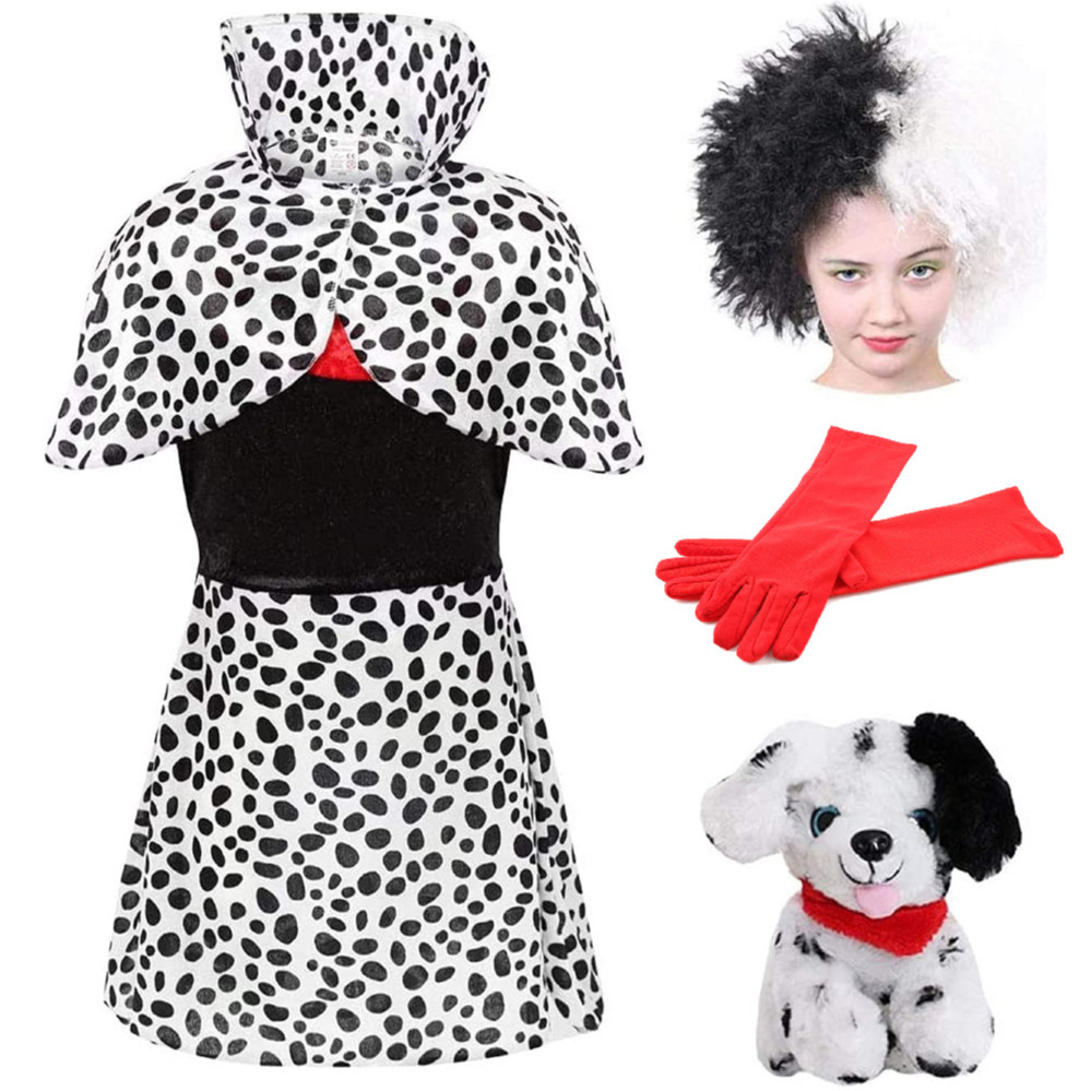 Child's Evil Dog Lady Costume (Choose Accessories)