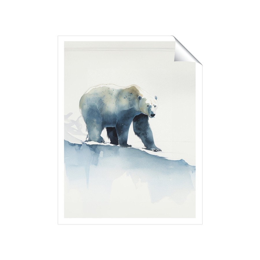 Click to view product details and reviews for Polar Bear Watercolour Art Prints 8 X 10 No Frame.