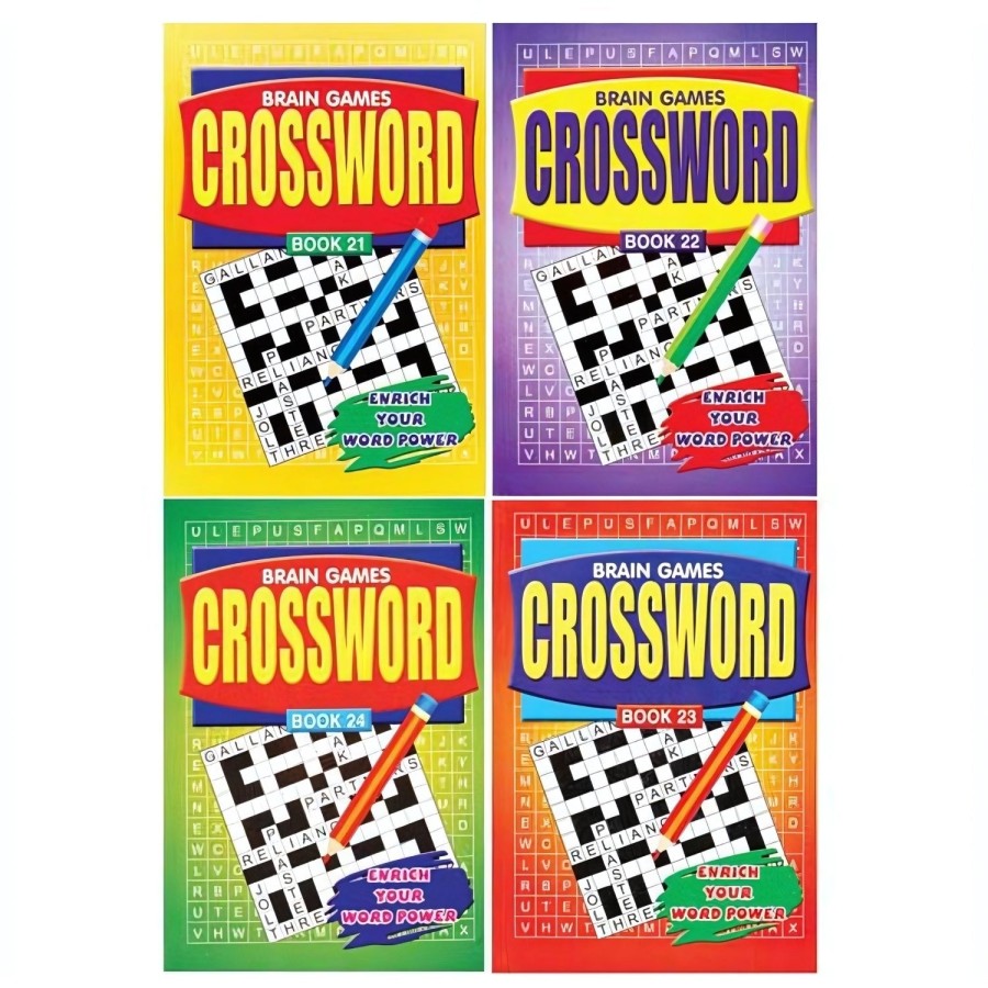 Click to view product details and reviews for Compact A5 Crossword Puzzle Book Perfect For Puzzles On The Go.
