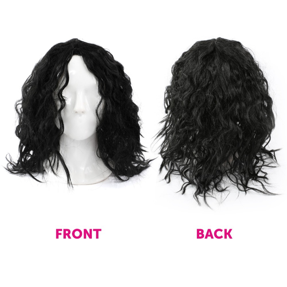 Wet Look 80's Jacko King of Pop Wig