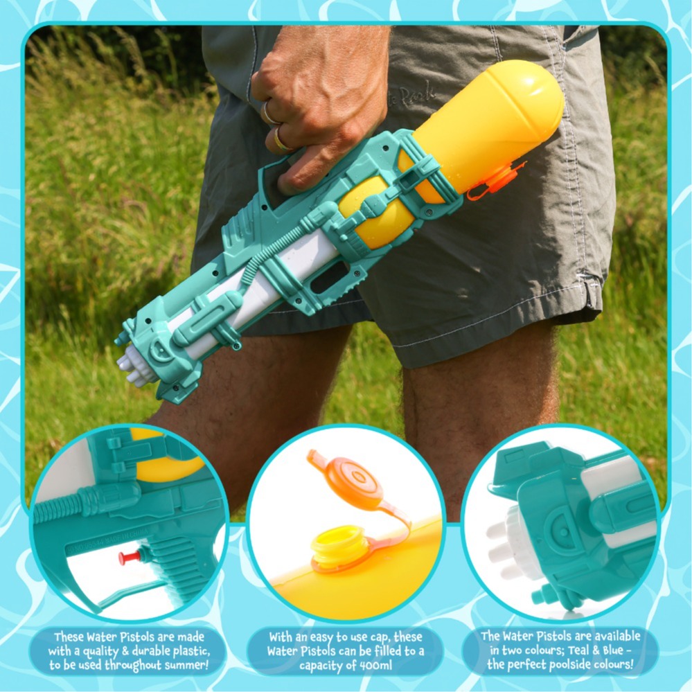 Medium Water Gun Summer Pistol - 37X16CM / 14.5X6 inch
