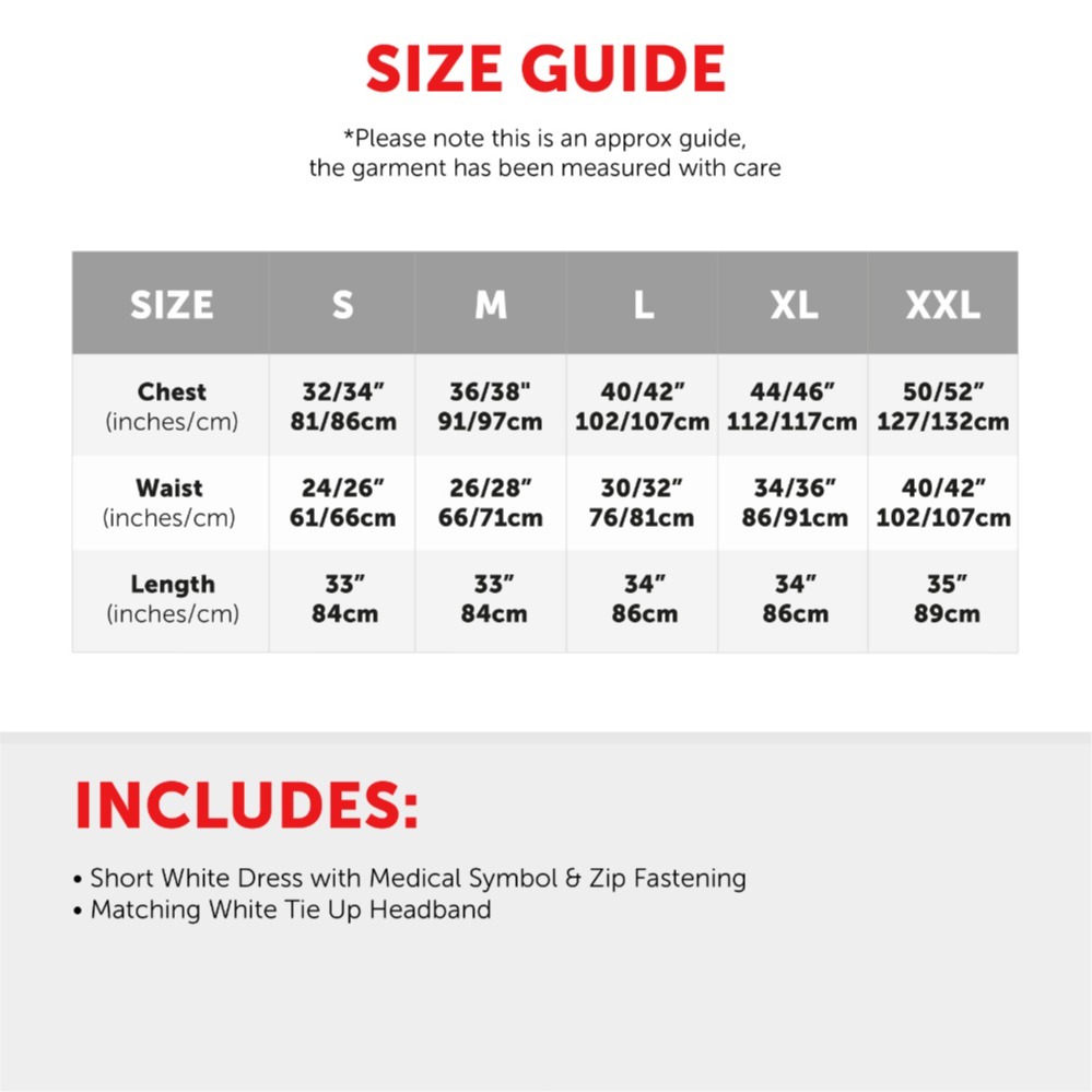 Mens Nurse Stag Do Costume