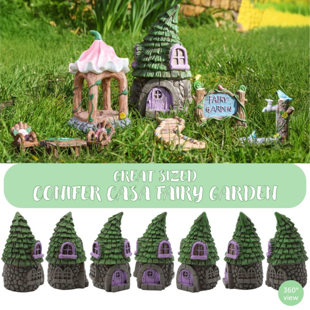 Conifer Fairy Garden Accessories Kit