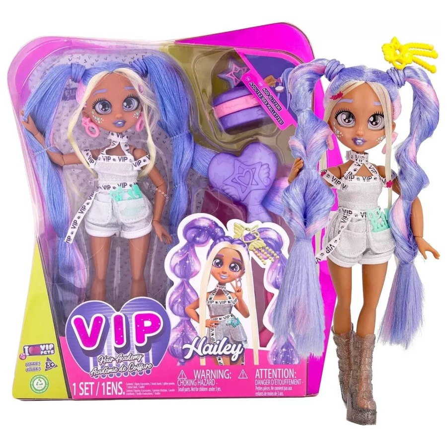 VIP Girls Hair Academy Doll Series 1 Activity Set Style Play 26cm