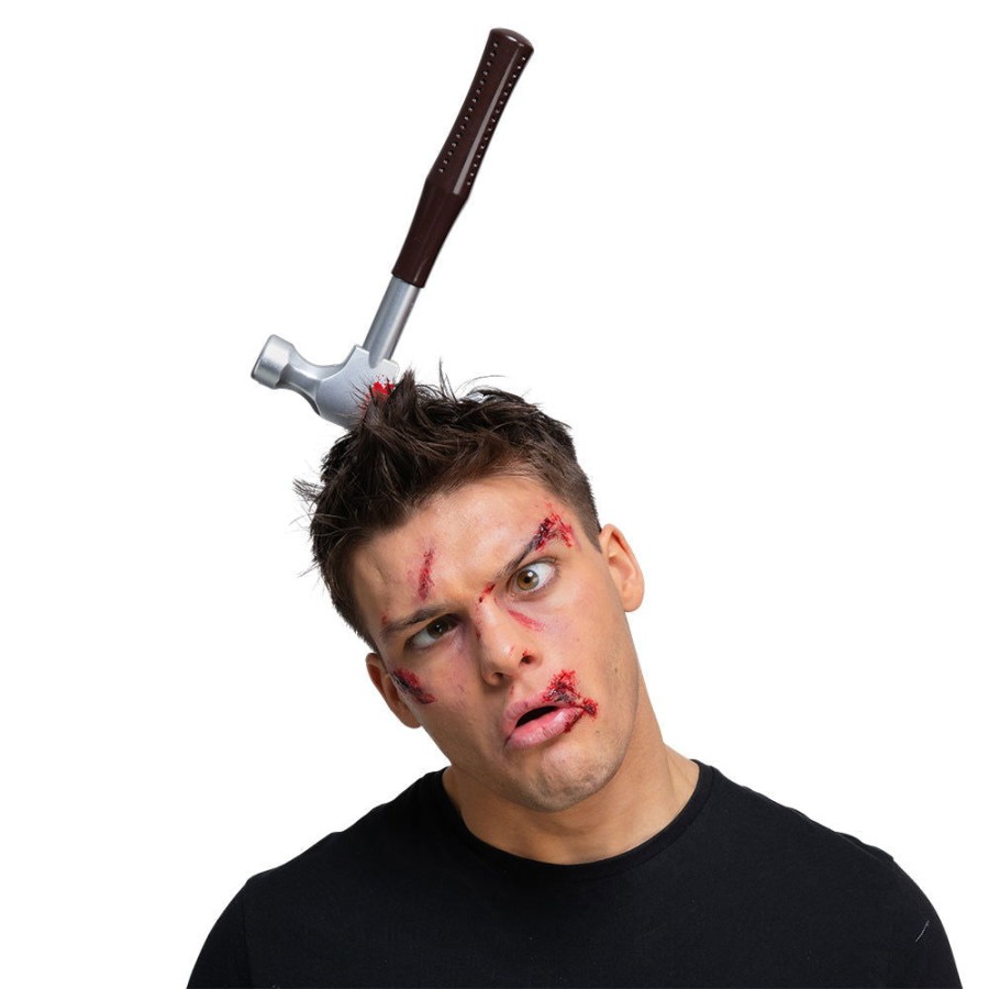Hammer In Head Prop On A Headband