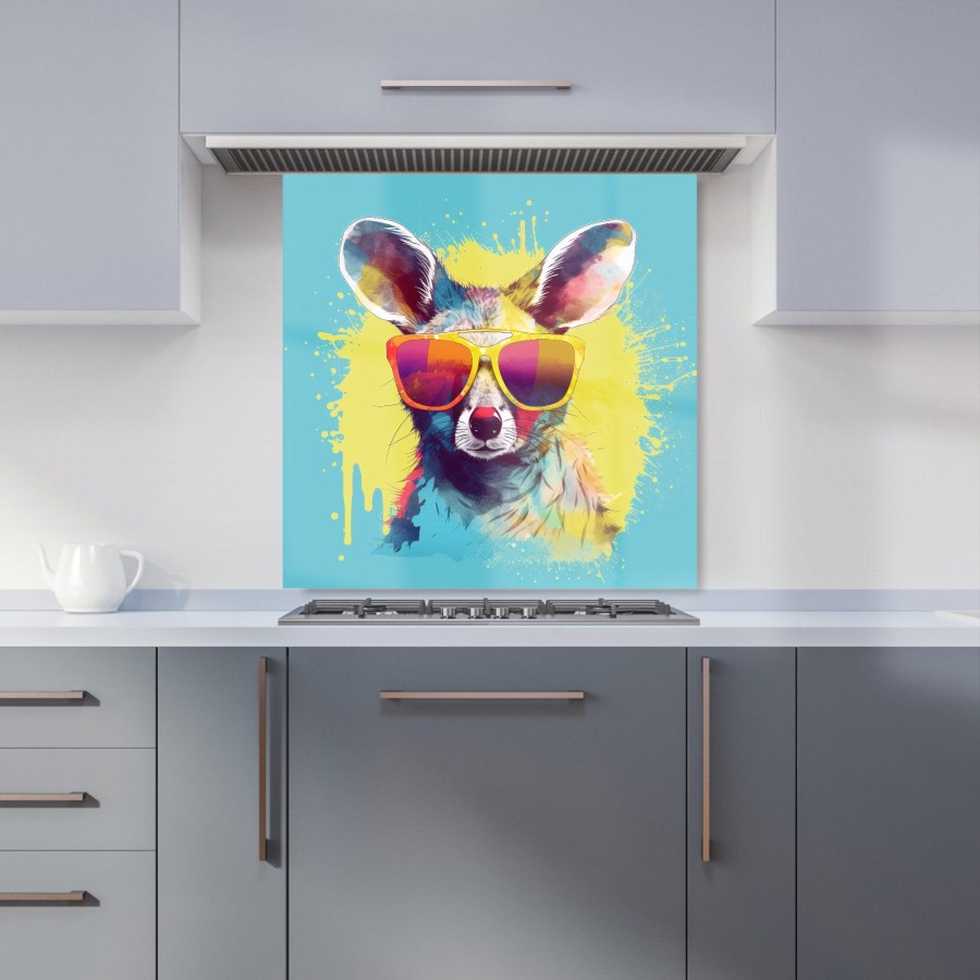 Click to view product details and reviews for Splashart Wallaby In Glasses Kitchen Splashback W600mm X H600mm. Click to view product details and reviews for Splashart Wallaby In Glasses Kitchen Splashback W600mm X H600mm.