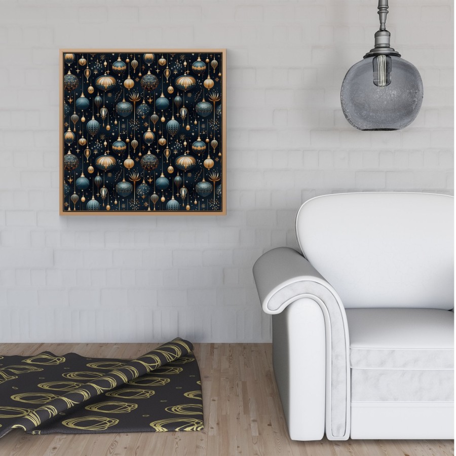 Click to view product details and reviews for Christmas Decorations Framed Canvas 16 X 16 Pine.