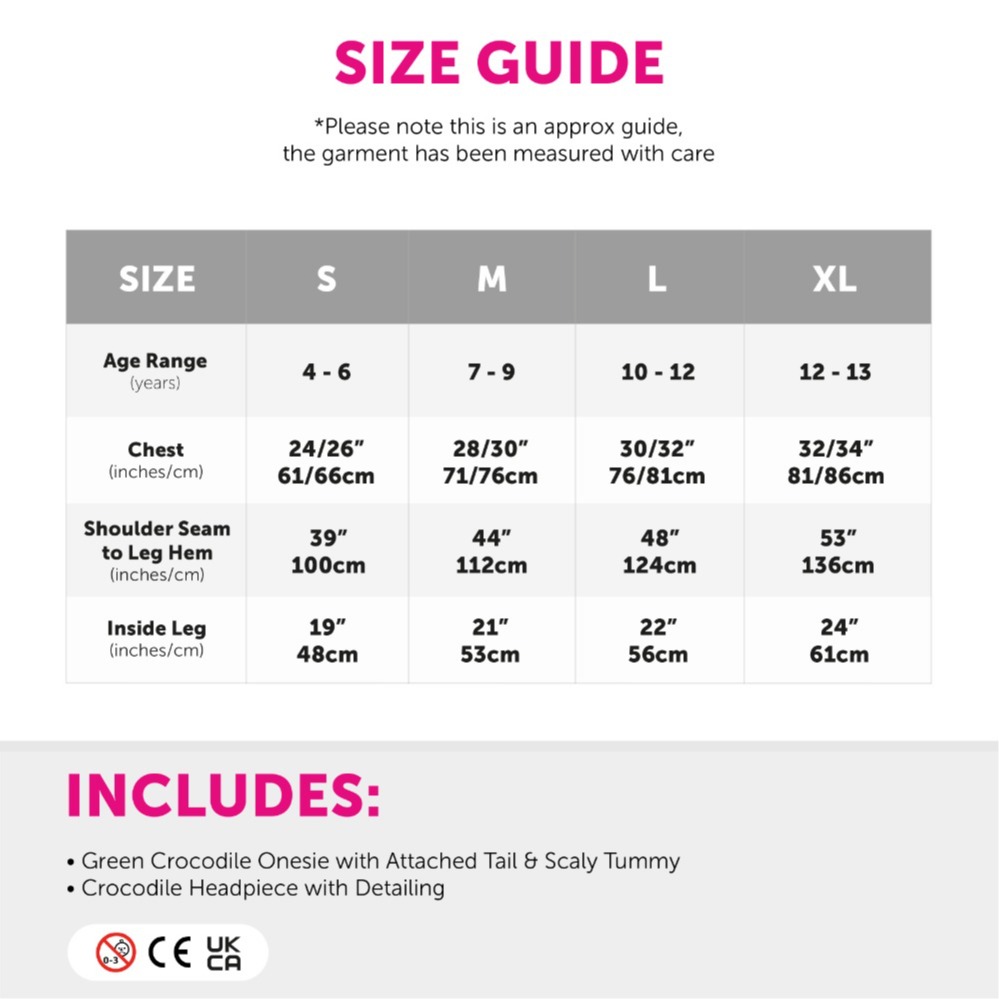 Kids Investigator Crocodile Costume | 2 Pcs | Costume & Magnifying Glass