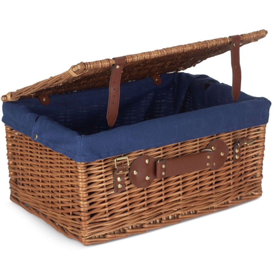 Click to view product details and reviews for 50cm Light Steamed Wicker Picnic Basket Unlined.