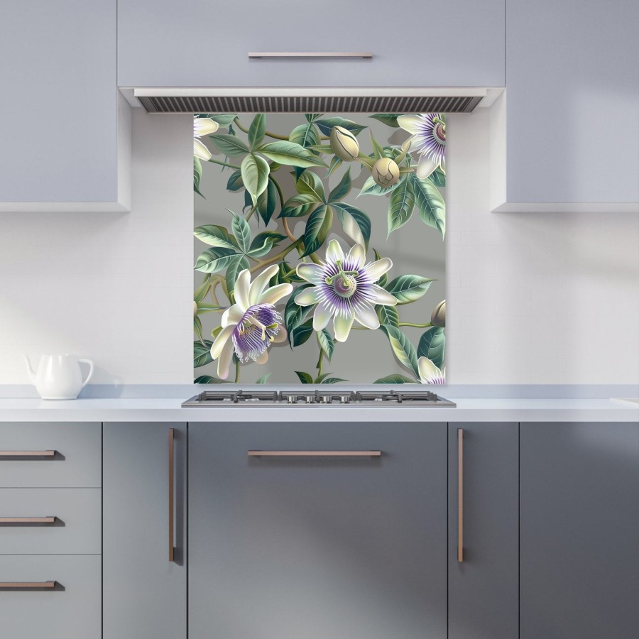 Click to view product details and reviews for Passion Flowers Kitchen Splashback W700mm X H750mm.