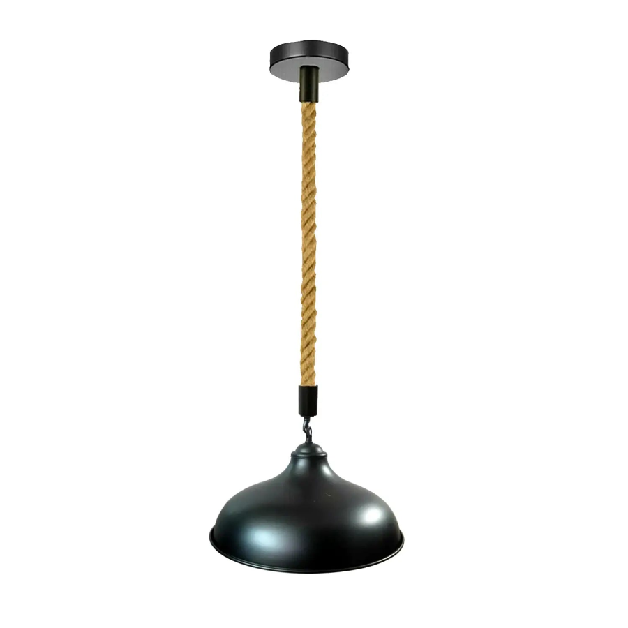 Click to view product details and reviews for Modern Retro Industrial Hemp Hanging Ceiling Pendant Light 5052 Yes Rustic Red.