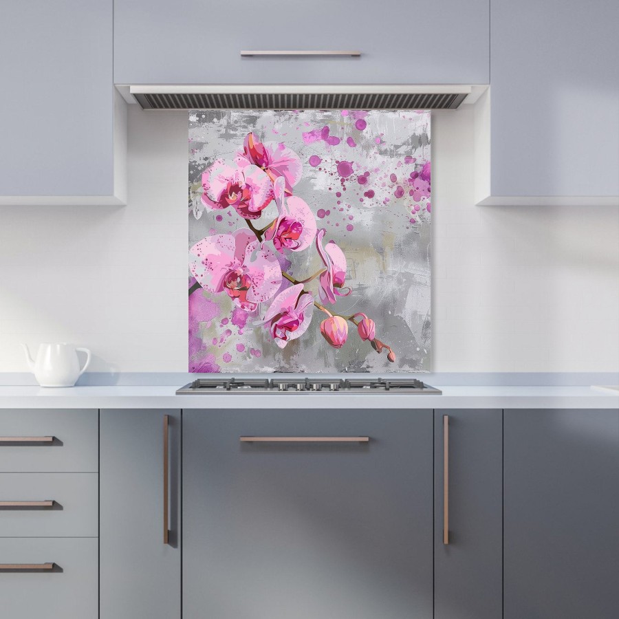 Click to view product details and reviews for Orchids Splashart Kitchen Splashback W600mm X H650mm.