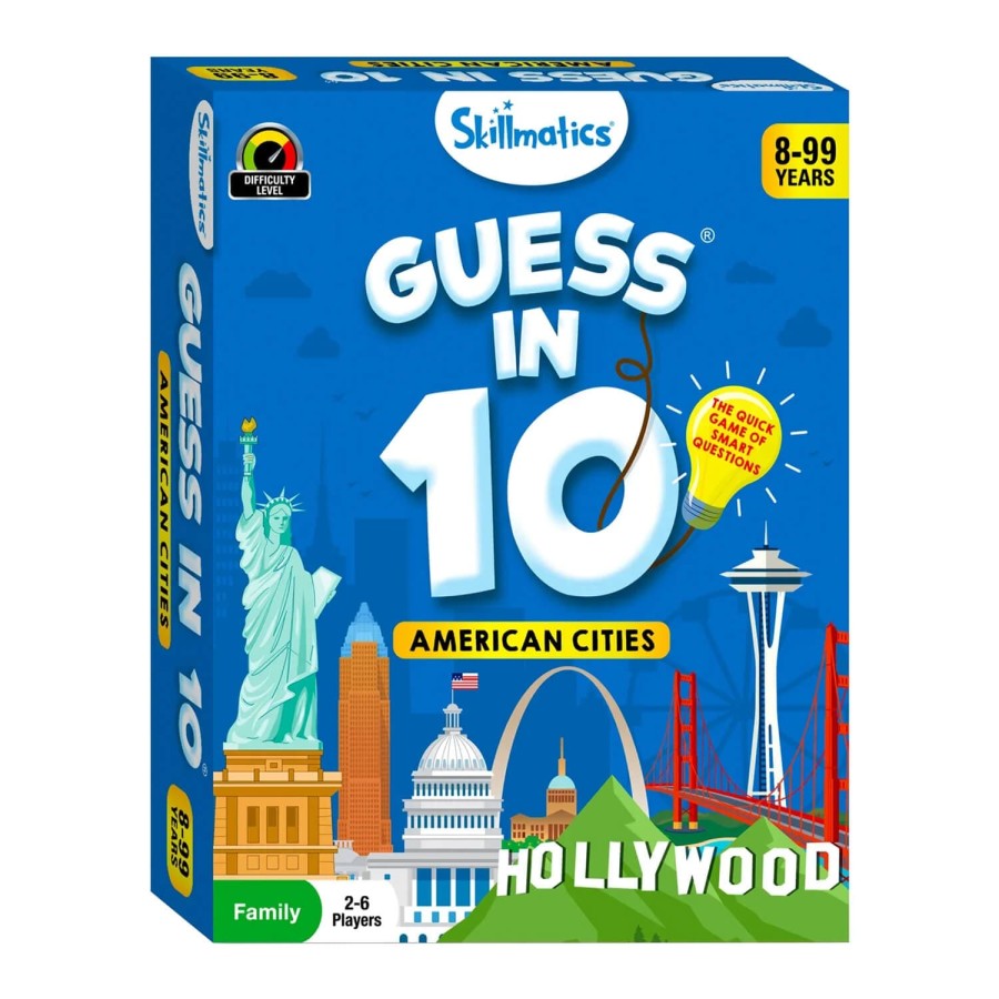 Click to view product details and reviews for Guess In 10 Questions Fun Family Game Clue Cards 2 6 Players American Cities.