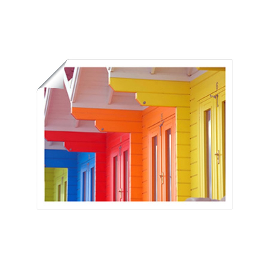 Click to view product details and reviews for Beach Huts Art Prints 8 X 10 No Frame.