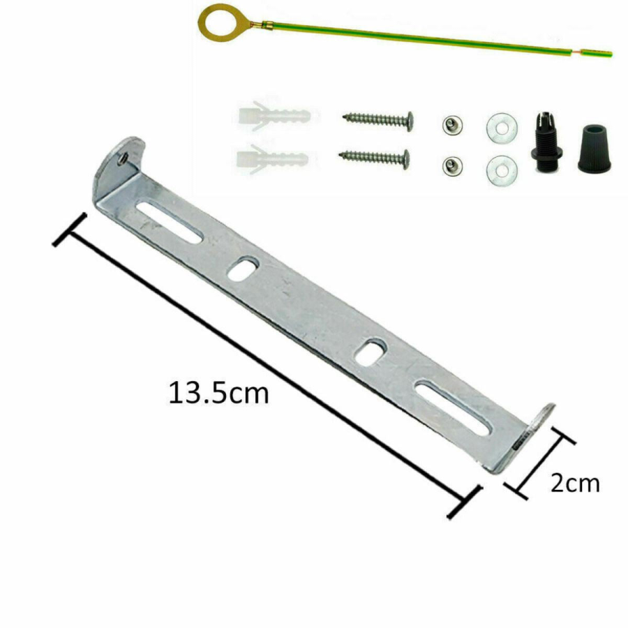 Click to view product details and reviews for 135mm Bracket Ceiling Rose Light Fixing Strap Brace Plate With Accessories2397.
