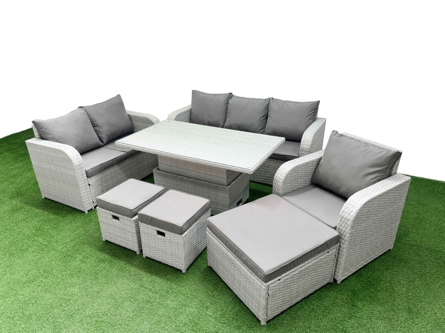 Click to view product details and reviews for Fimous Patio Pe Wicker 9 Seater Outdoor Rattan Furniture Sofa Sets With Adjustable Lifting Dining Or Coffee Table Reclining Chair Loveseat Sofa 3 Seat. Click to view product details and reviews for Fimous Patio Pe Wicker 9 Seater Outdoor Rattan Furniture Sofa Sets With Adjustable Lifting Dining Or Coffee Table Reclining Chair Loveseat Sofa 3 Seat.