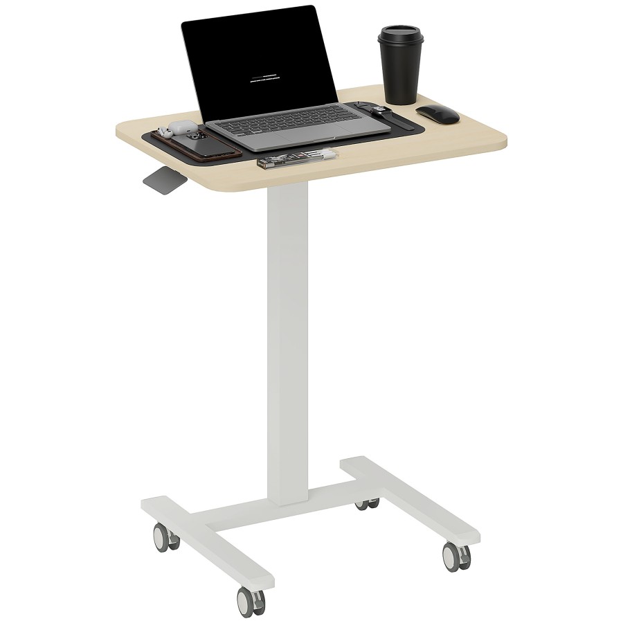 Click to view product details and reviews for Vinsetto Movable Standing Desk Adjustable Natural. Click to view product details and reviews for Vinsetto Movable Standing Desk Adjustable Natural.