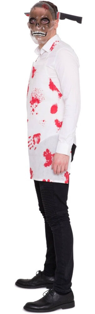Butchers Bloody Apron Side View