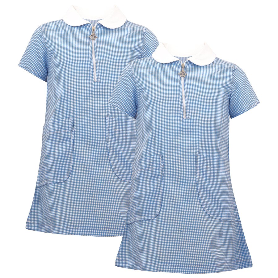 Click to view product details and reviews for Girls Gingham 2 Pack School Dress Check Zip Up Summer Dresses With Scrunchies 13 14 Years Blue. Click to view product details and reviews for Girls Gingham 2 Pack School Dress Check Zip Up Summer Dresses With Scrunchies 13 14 Years Blue.