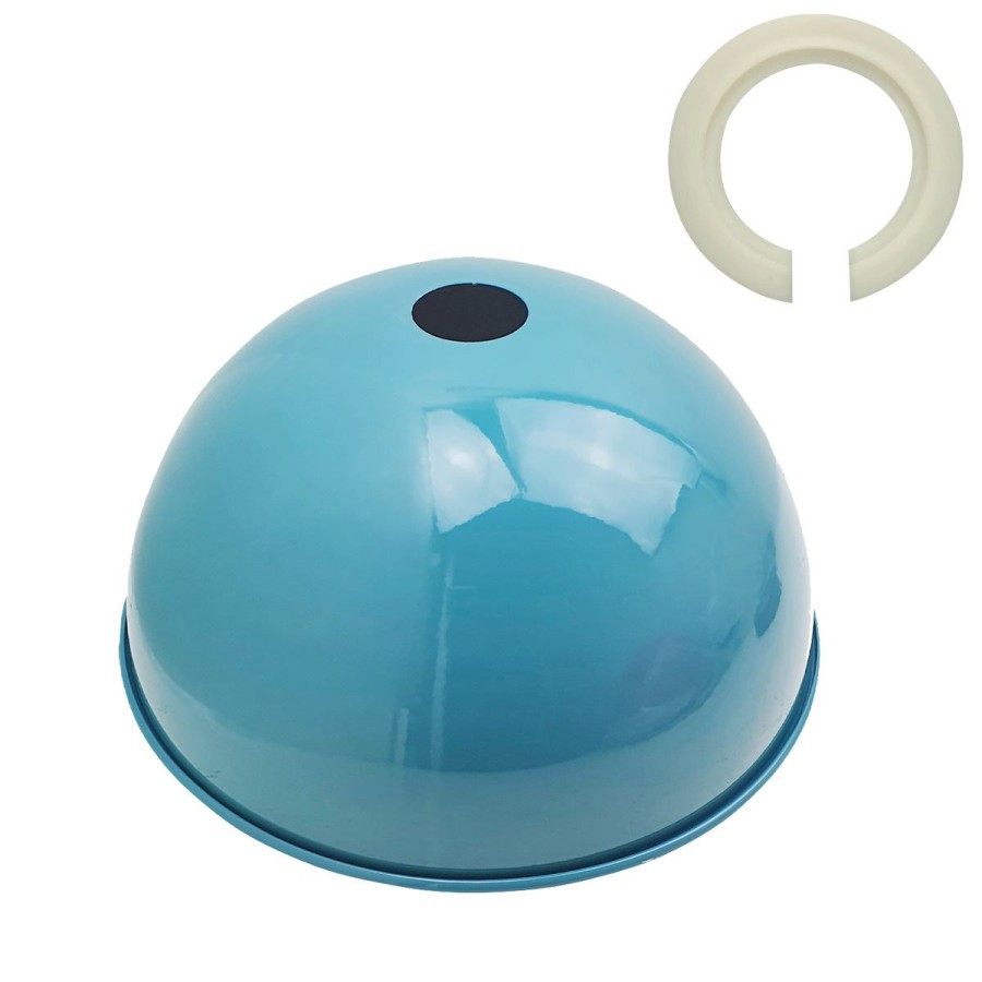 Click to view product details and reviews for Dome Pendant Light Shade 30cm 1388 Light Blue.