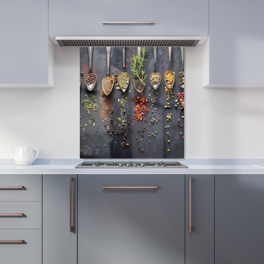 Click to view product details and reviews for Aromatic Ensemble Spice Medley Kitchen Splashback W700mm X H650mm.