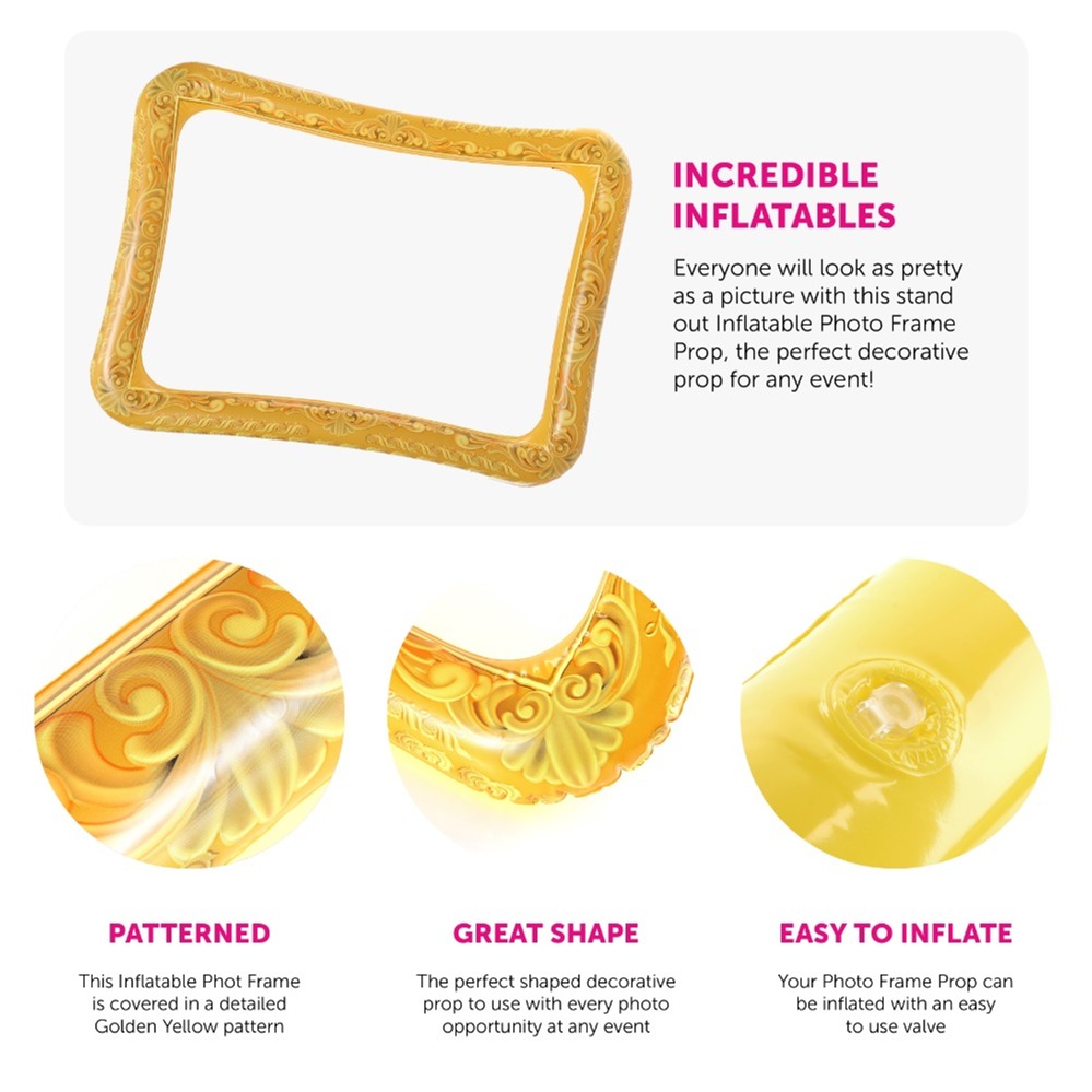 Inflatable Gold Frame