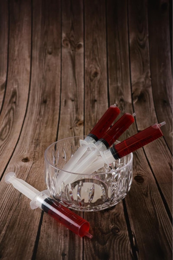 Pack of 4 Novelty Syringes - Available in Multipacks