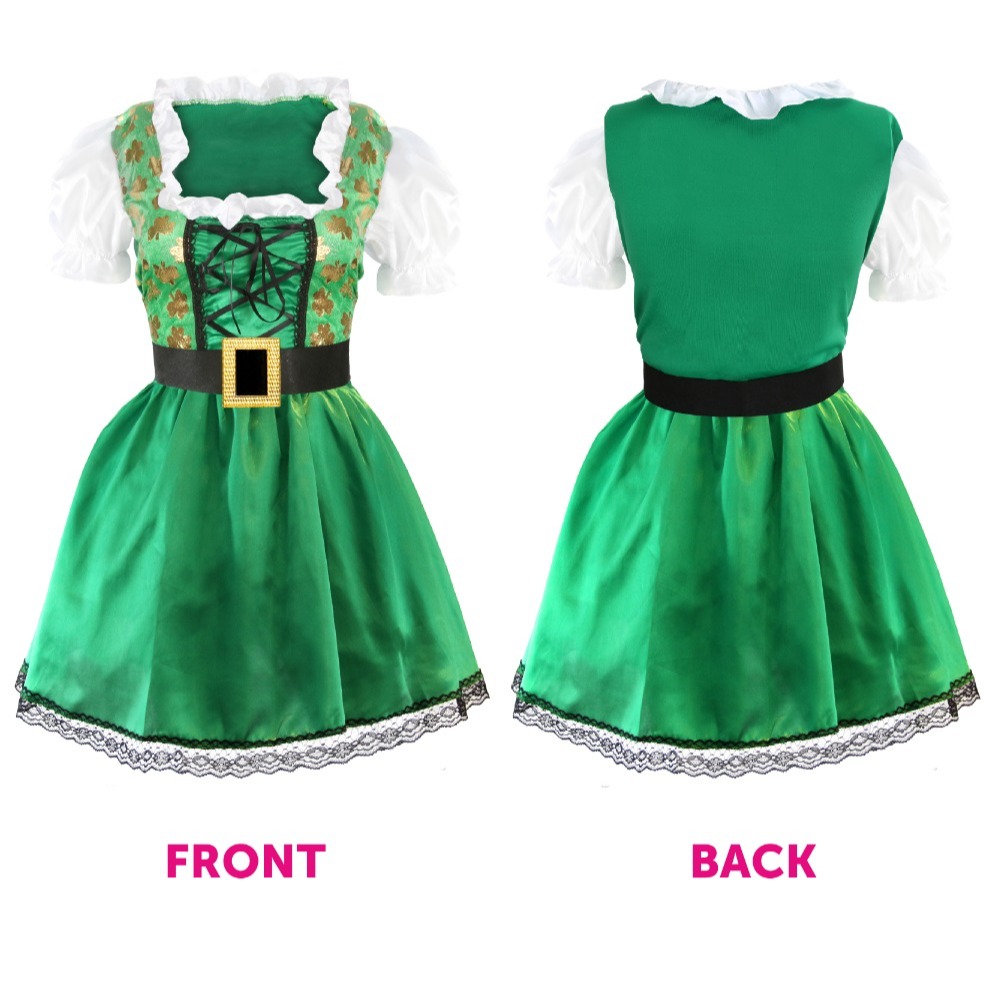 Men's Green Irish Stag Do Dress