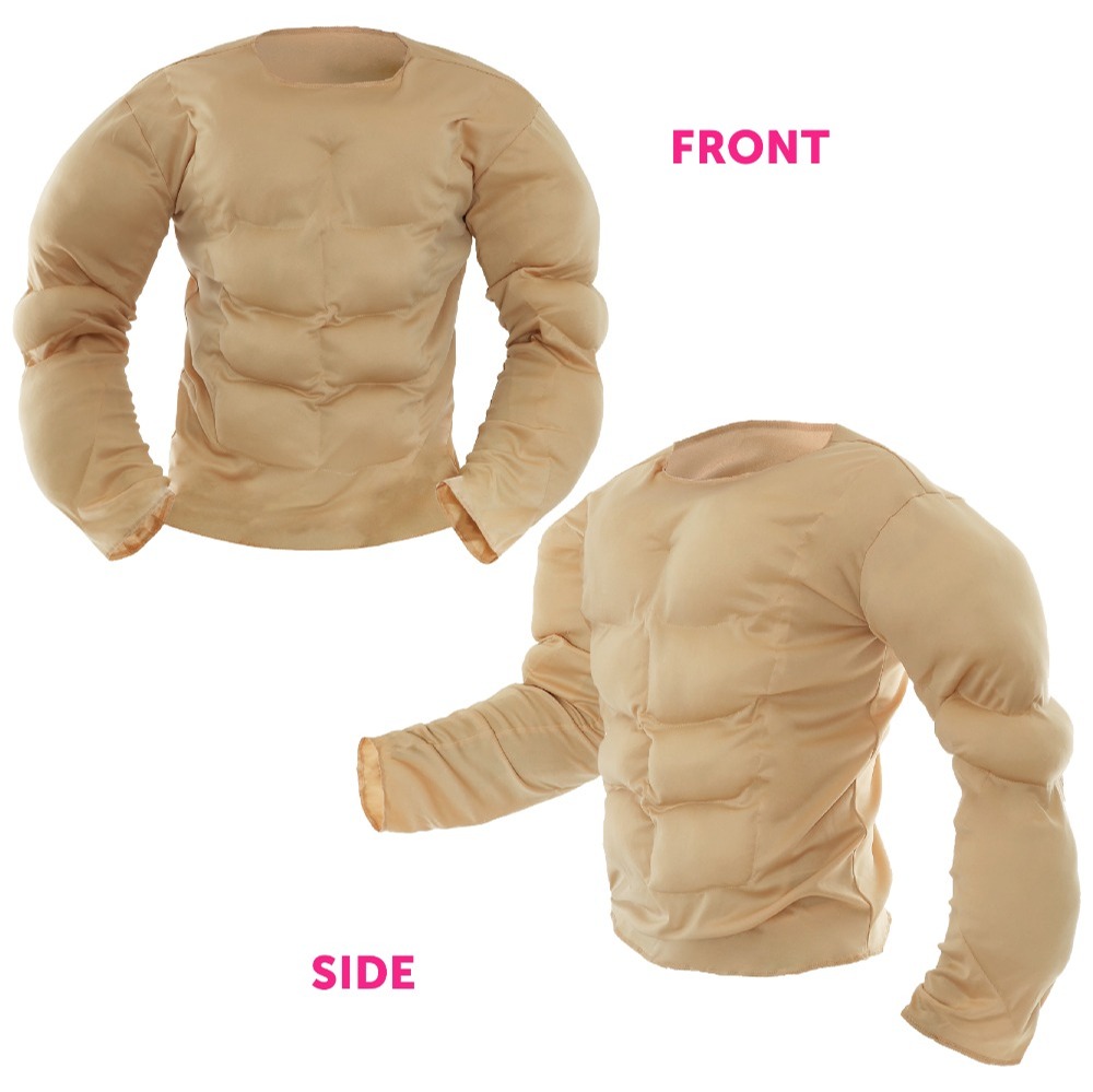 Childs Nude Muscle Chest