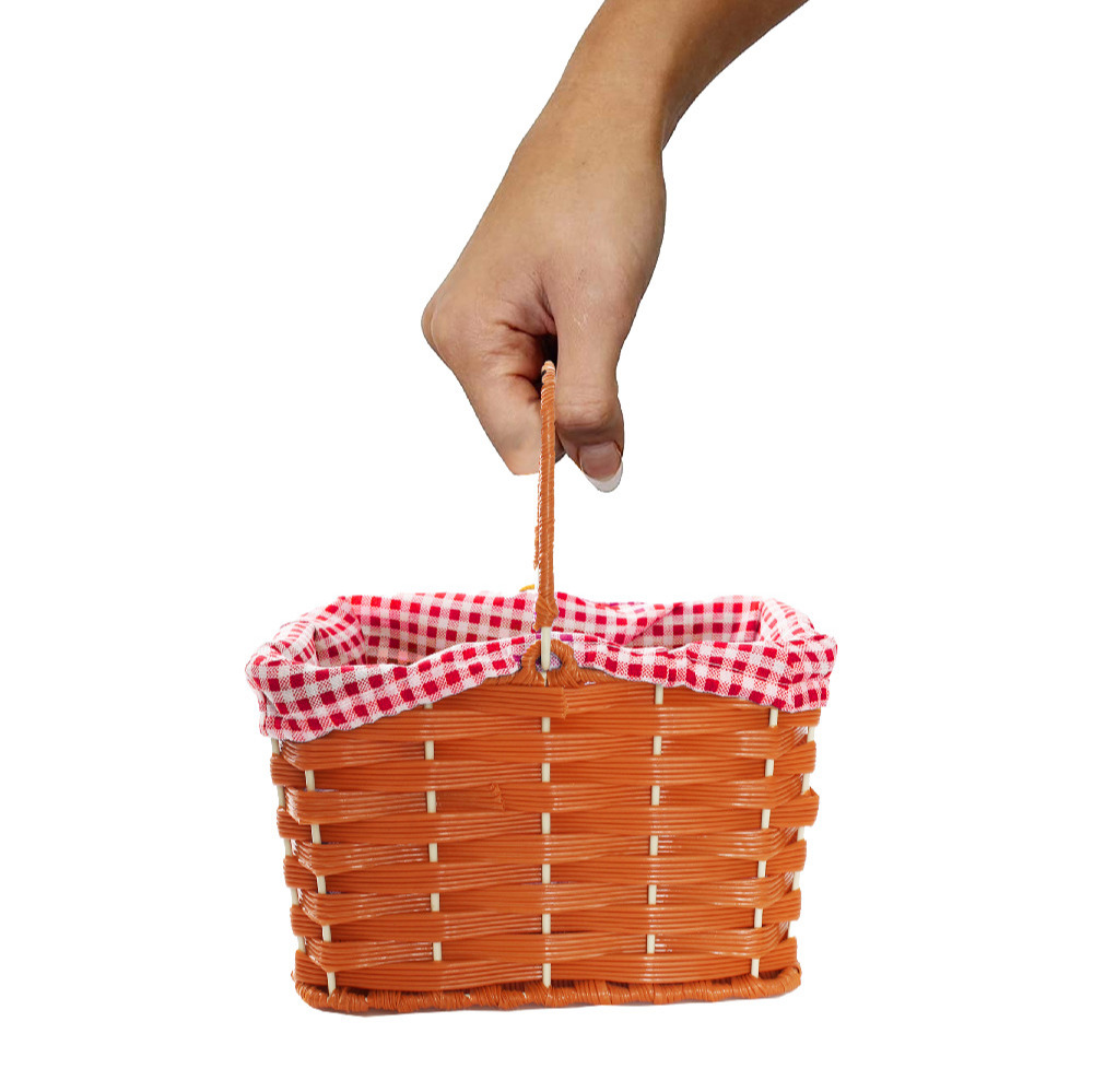 Red Gingham Basket