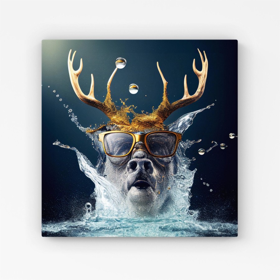 Click to view product details and reviews for Stag Splashart Canvas Extra Large 40 X 40.