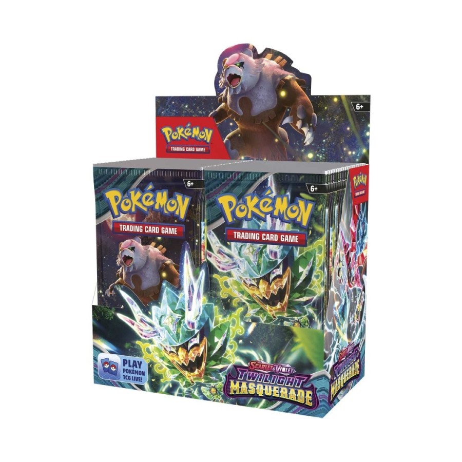 Click to view product details and reviews for PokÃ©mon Tcg Scarlet Violet 6 Twilight Masquerade Single Booster Pack.