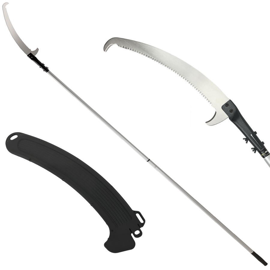 Click to view product details and reviews for Outsunny 18 29 M Extendable Tree Pruner Tree Lopper Long Reach Telescopic With Extendable Handle 40 Cm Saw Lightweight Manual Pole Saw For High.