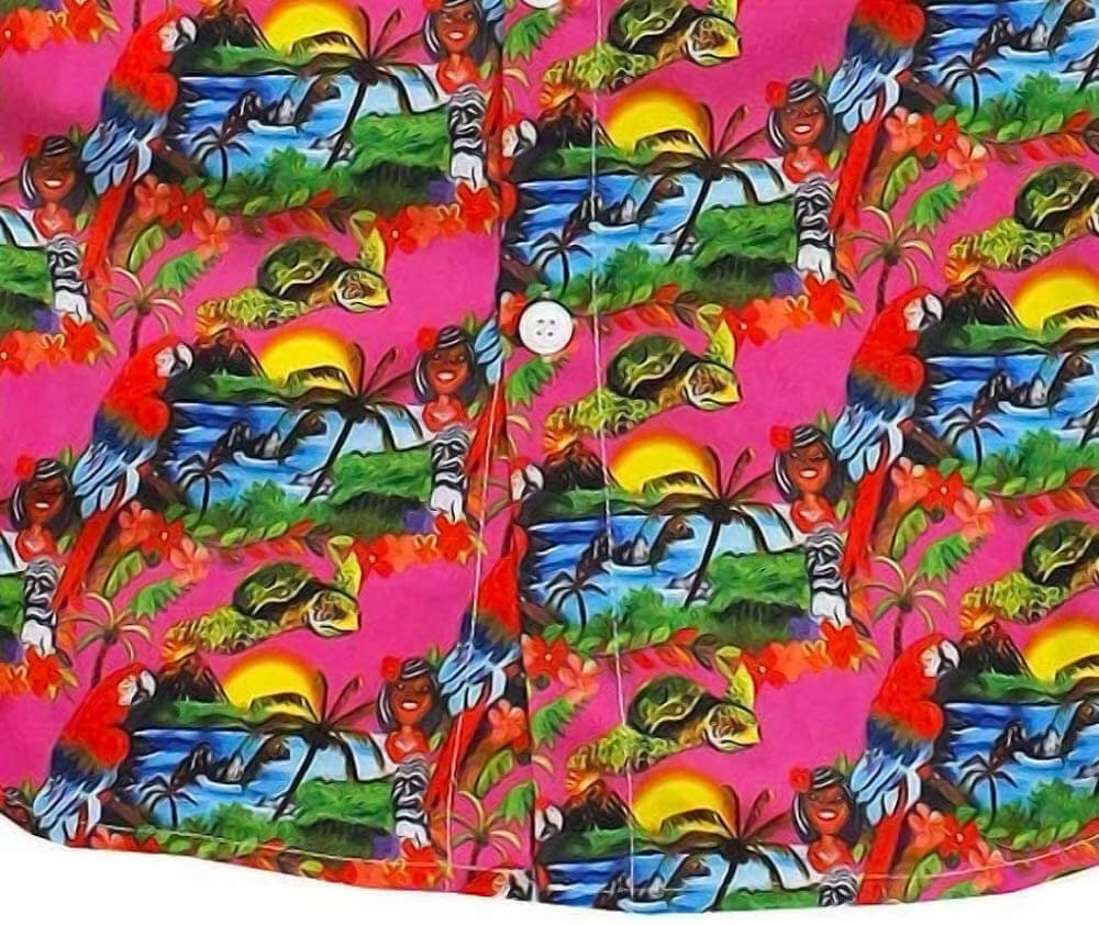 PINK HAWAIIAN SHIRT
