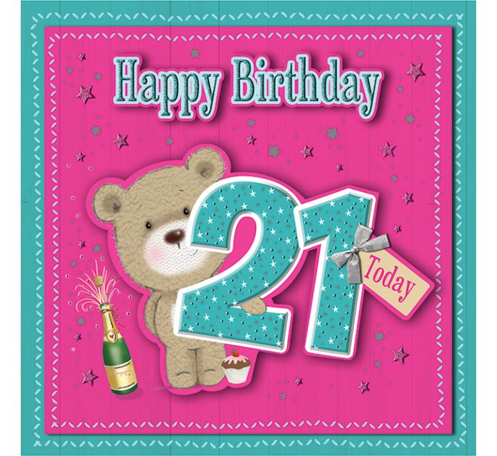 Click to view product details and reviews for Female 21 Large Boxed Birthday Cards 19cm. Click to view product details and reviews for Female 21 Large Boxed Birthday Cards 19cm.