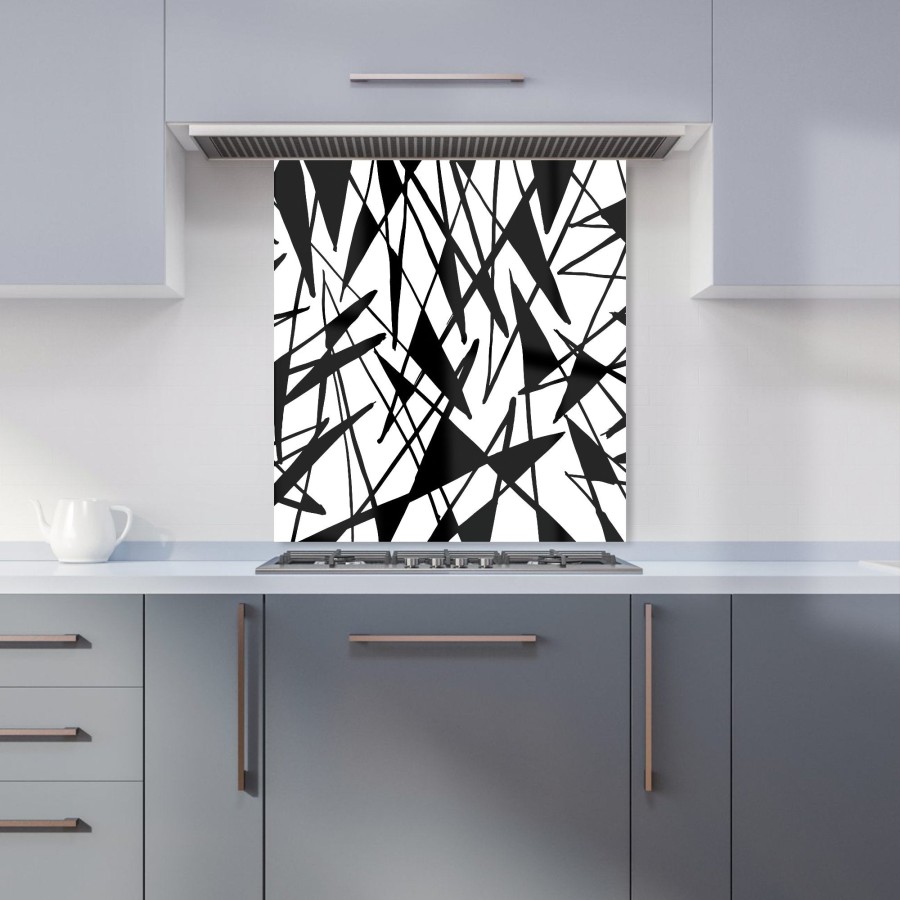 Click to view product details and reviews for Brush Abstract Pattern Kitchen Splashback W600mm X H650mm.