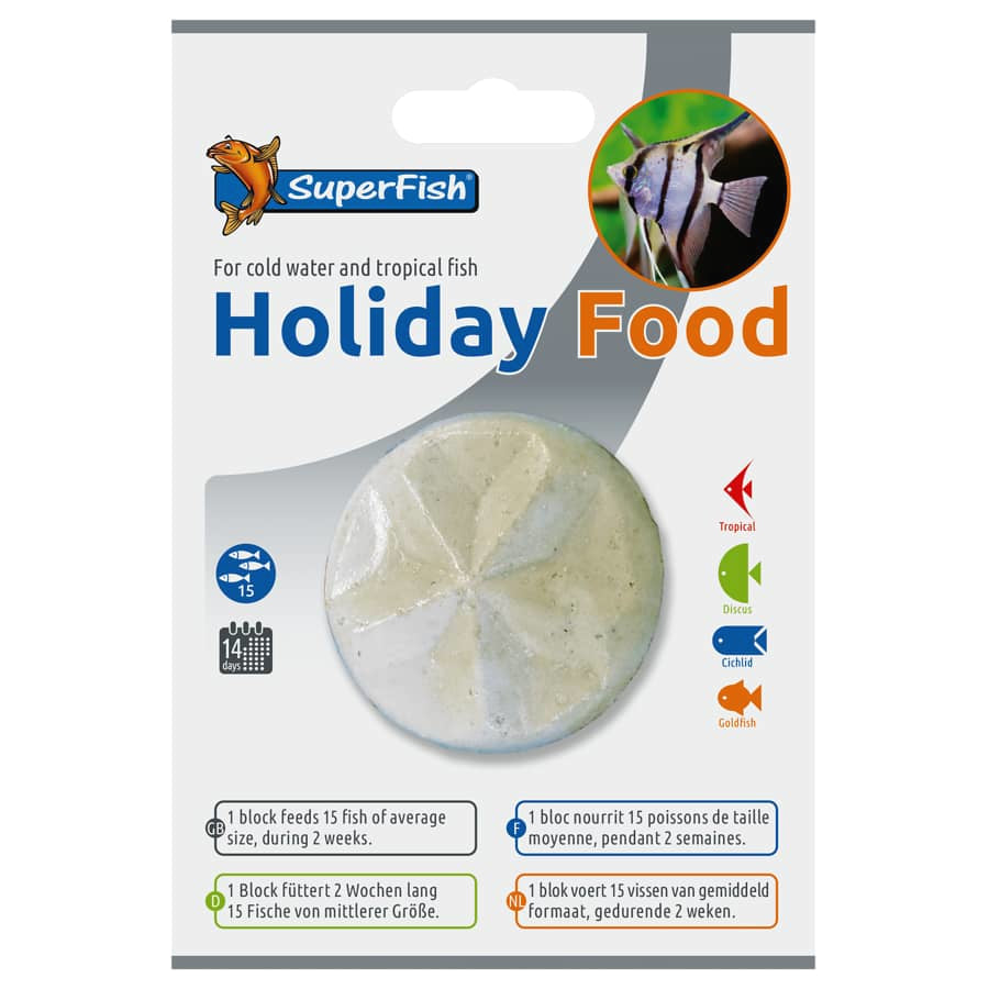 Superfish Holiday Vacation Food Blocks 14 Days