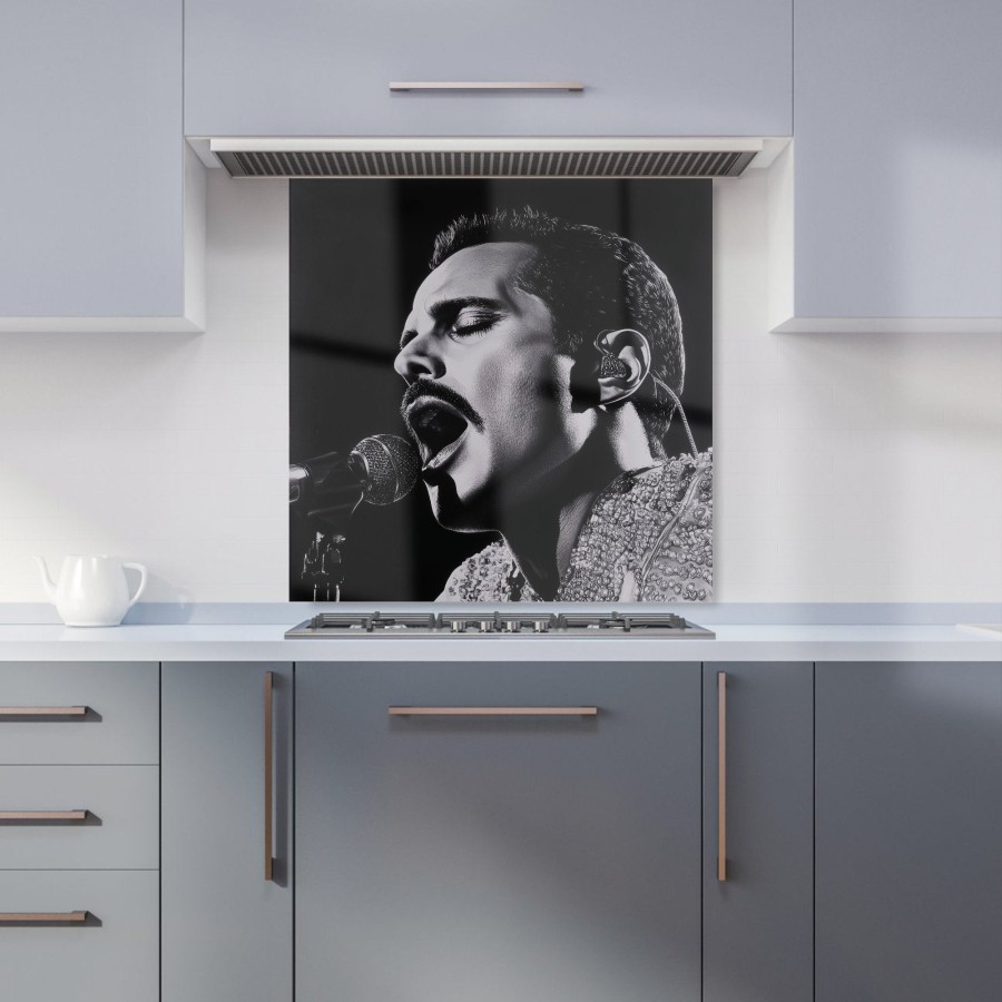 Click to view product details and reviews for Spotlight On Freddie A Captured Roar Kitchen Splashback W600mm X H600mm.