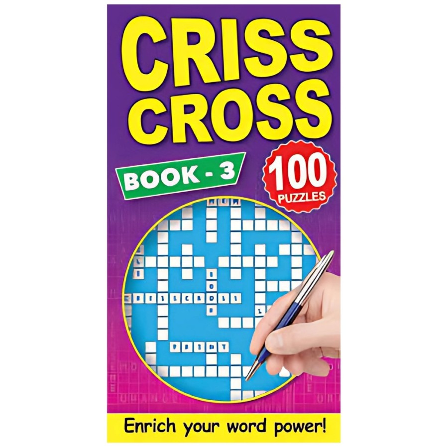 Criss Cross Puzzle Book: 100 Challenging Word Puzzles