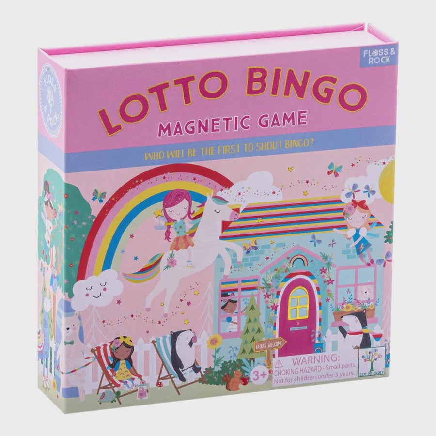 Floss & Rock Magnetic Lotto Bingo - Rainbow Fairy