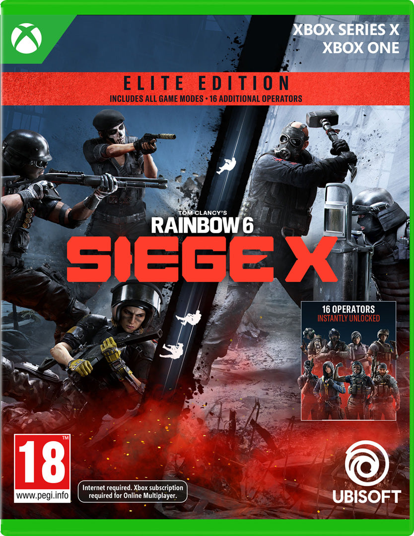 Click to view product details and reviews for Tom Clancys Rainbow Six Siege X Elite Edition Xbox. Click to view product details and reviews for Tom Clancys Rainbow Six Siege X Elite Edition Xbox.
