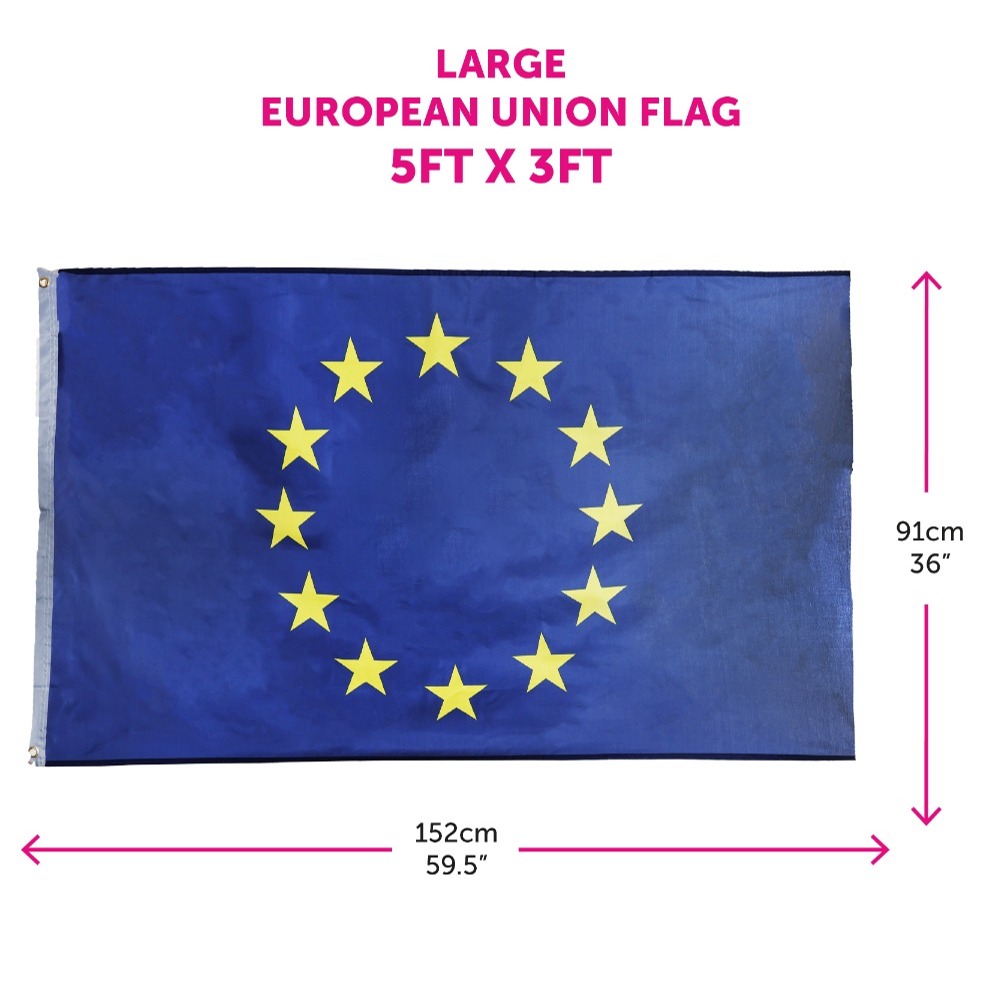 Large European Union Flag