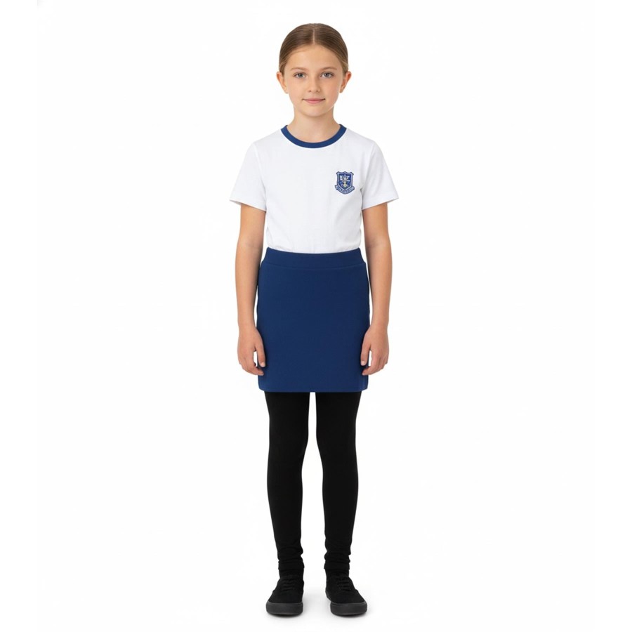 Click to view product details and reviews for Kids Girls Black Mini School Skirt Stretch Waist Uniform Thigh Length Skirt 9 10 Years Navy.