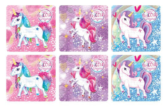 6 Unicorn Jigsaw Puzzles